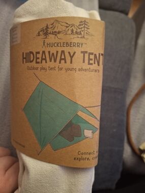 Huckberry Green Canvas Play Tent Kit